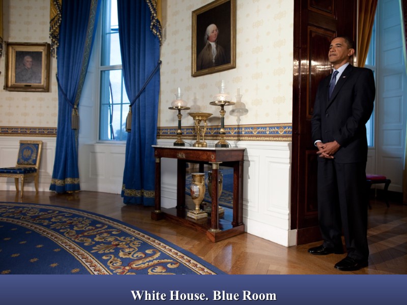 White House. Blue Room